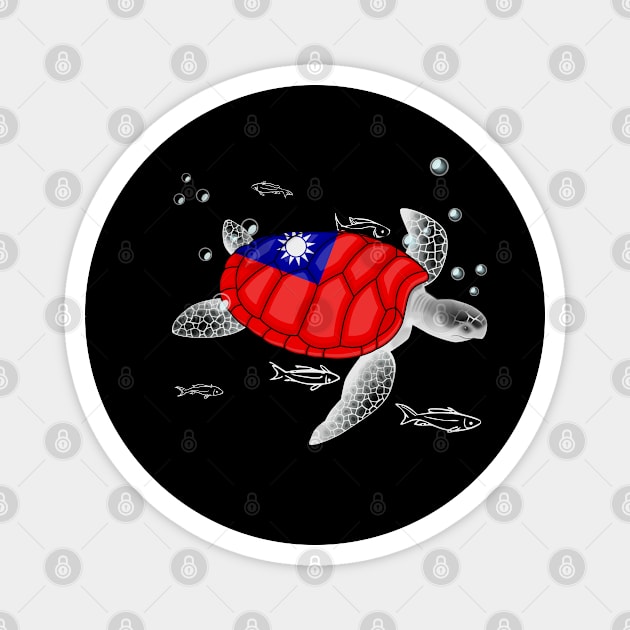 Taiwan Turtle Magnet by Fusti